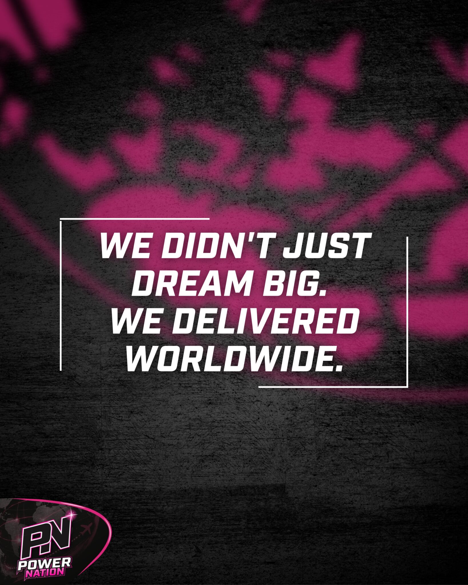 Power Nation is proud to support athletes, teams and gyms across the WORLD🌍
What started with a vision to create high-quality cheerleading apparel has grown into a global community, with Power Nation products reaching athletes across CONTINENTS ✈️
Every destination on this map represents a team that has trusted us to be part of their journey - and we’re incredibly grateful to every one of them.
This is more than shipping worldwide. It’s about building relationships, supporting the sport, and helping athletes perform with confidence wherever they compete.
And we’re only just getting started. ⚡️
📧 info@powernationcheer.com
📞 01788 227 195
🌐www.powernationcheer.com