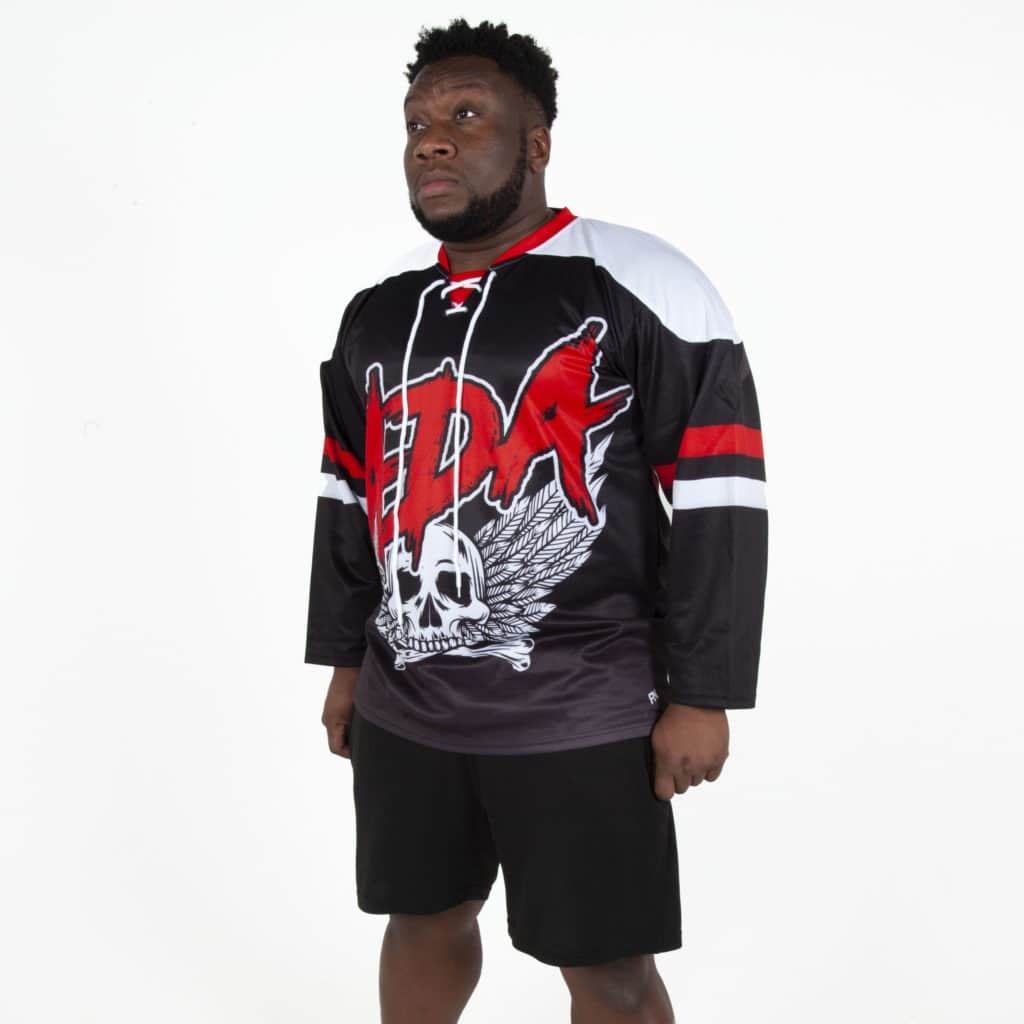 Idrottare i ADA hockeytröja framsida