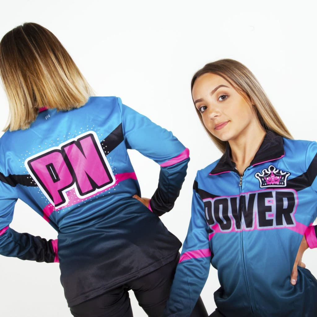 Idrottare i PN princess träningsoverall